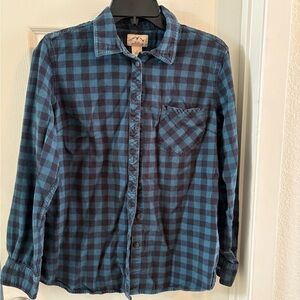 Blue Checkered Women’s Shirt